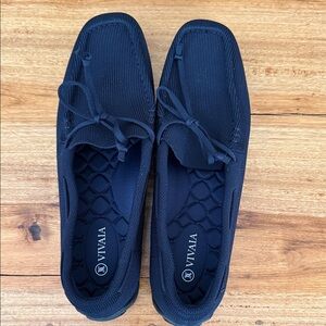 VIVAIA Women's Navy Loafers (Drivers Style)